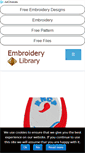 Mobile Screenshot of embroidery-designs.org