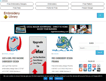 Tablet Screenshot of embroidery-designs.org